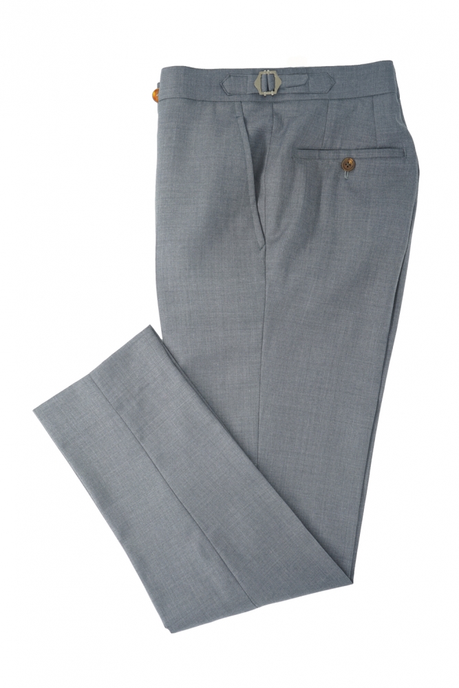 Grey Wool Pants