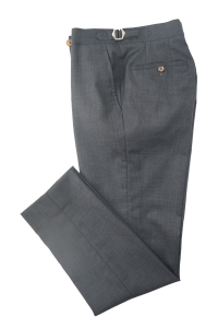 Dark Grey Wool Pants