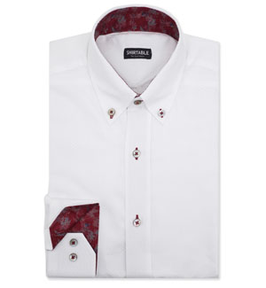 FC Button down White